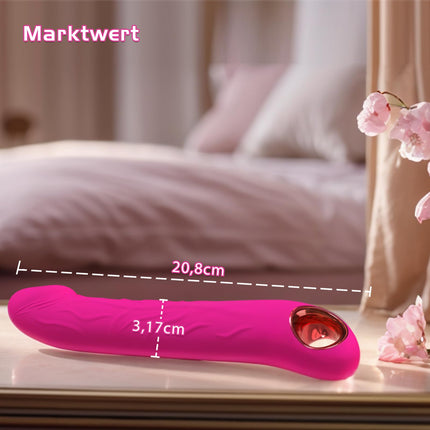 Dildo Vibrator Thrusting Function, 2 in 1 G-Spot Vibration for Women, Sex Toy for Women Couples Extreme, Realistic Silicone Anal Dildo, Budoli Erotic Sex Toy 10 Vibrations &amp; 3 Thrusts