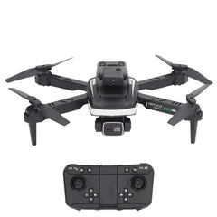 S162 RC Drone Foldable, Pocket RC Quadcopter with 4K HD FPV Dual Camera for Beginners, Headless Mode, 360 Flip, Built-in 1200 mAh Lithium Battery, Easy Flying