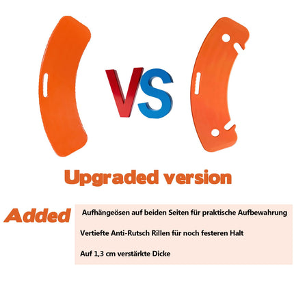 Slide board for wheelchair users, patient lift slide board, transfer board, transfer of patients or handicaps from the wheelchair to bed, to the toilet, to the bathtub (orange)