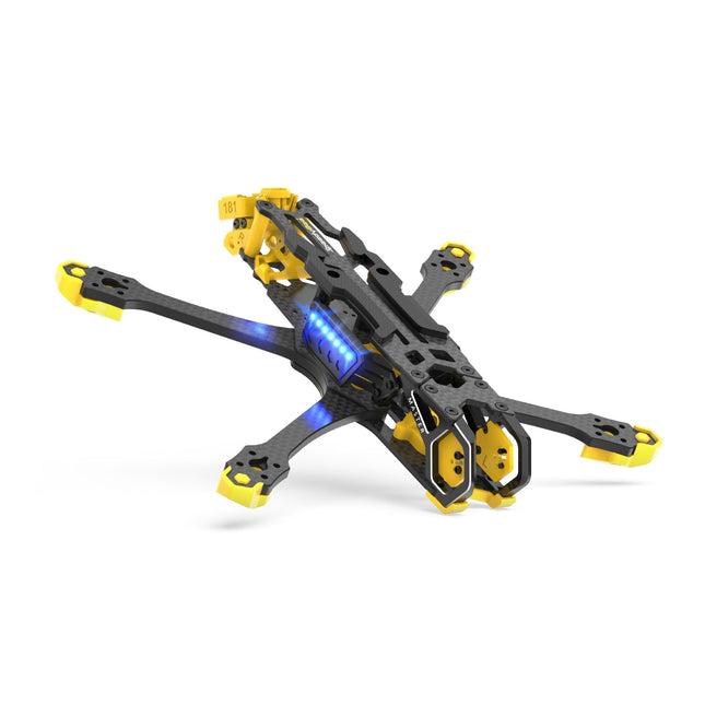 Master 5 V2 Drone Frame - 226mm wheelbase, lightweight design, anti-vibration stack structure, CNC aluminum alloy head, compatible with DJI O3 Air Unit, ideal for freestyle flying