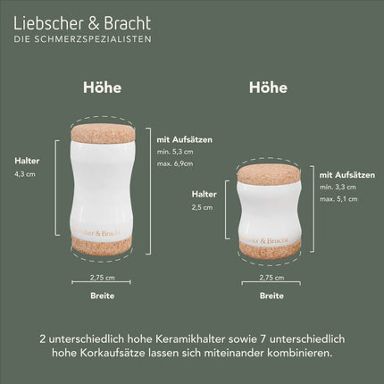 Liebscher &amp; Bracht Original Jaw Savior: Jaw Stretcher Trainer for Teeth Grinding, Head &amp; Jaw Pain, Masticatory Muscle and Jaw Line Adjustment, Made in Germany, Exercises in the App