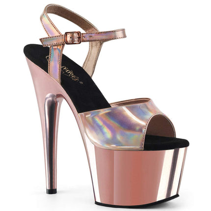 Pleaser Women ADORE-709HGCH/ROGLDHG/M Sandals