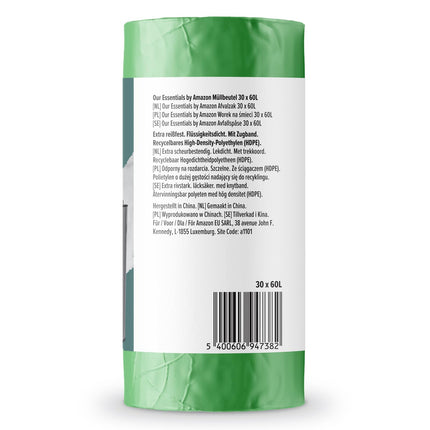 by Amazon garbage bags 30 x 60L