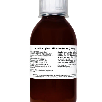 Silver MSM 25 (liquid) - 200 ml