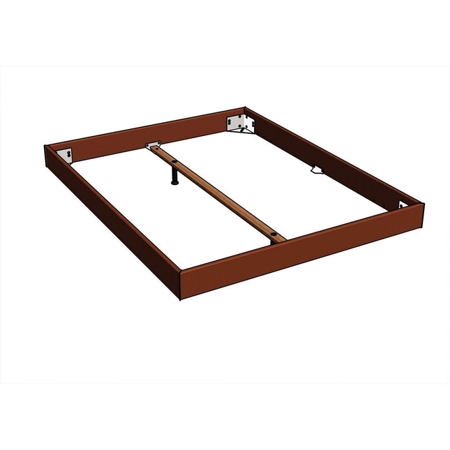 Hasena longitudinal beam beds, foot height 20-30 cm, bed length: 200 cm