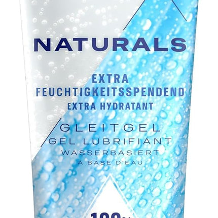 Durex Naturals Extra Moisturizing Personal Lubricant – 100% Natural Lubricant with Hyaluronic Acid – Dermatologically Tested &amp; pH-Friendly – ​​100 ml