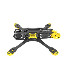 Master 5 FPV Drone Frame- 5 inch Racing Freestyle Quad Kit with Anti-shock Structure Multiple Camera Mount Aluminum Heat Dissipation Module for DJI Air Unit O3 FPV FC ESC VTX ANTENNA GPS