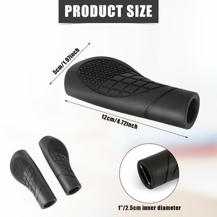 2 Pack Rollator Handle, Universal Rollator Handle Covers Anti-Slip Comfort Cushion Walking Aid Grip Pads Crutch Handles for Rollator Knee Walking Aid Spare Parts Accessories, 2.54cm