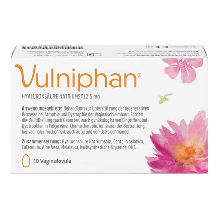 Vulniphan vaginal ovules