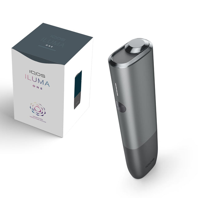 IQOS ILUMA ONE Kit Pebble Grey - Tobacco Heater (in 5 colors) - for TEREA Tobacco Sticks - our best alternative to cigarettes