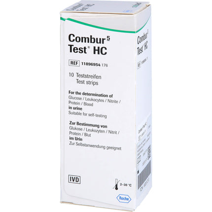 Combur 5-Test HC urine test strips 10 pieces