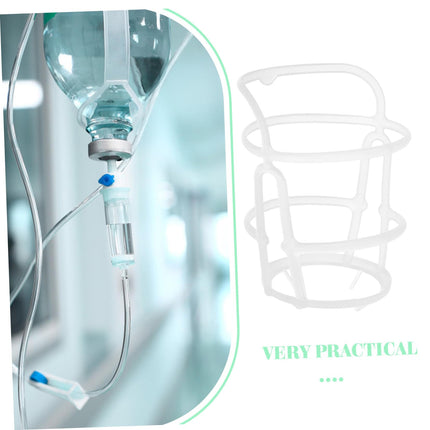 iplusmile IV Stand Bottle Holder for Saline Solution 20 Pack Reusable Bottle Nets - Infusion Supplies Portable Bottle Holder for Saline Solution