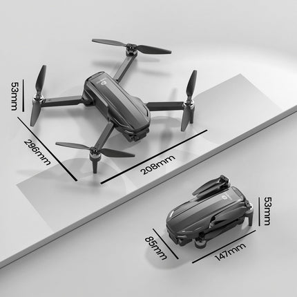 DEERC EIS 4K Camera Drone with 2-Axis Gimbal for Adults, D65 RC Drones Under 249g, GPS Follow Me, 26 Min. Long Flight Time, 5G Image Transmission, Smart Return, Professional Complete Set for Beginners, C0