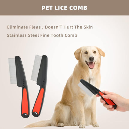 Dandruff comb with metal teeth, stainless steel fine tooth comb head comb comb dandruff comb adult dandruff comb comb against dandruff comb dandruff comb hair anti-dandruff comb