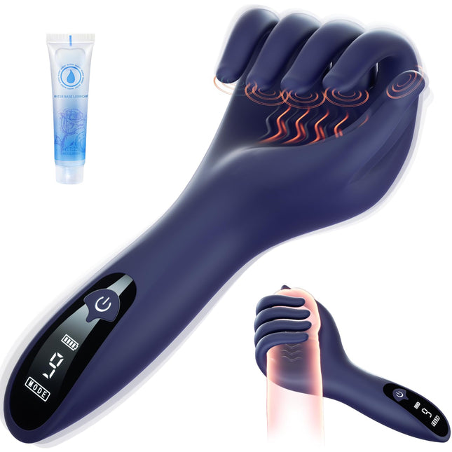 Masturbator Sex Toy for Men Couples - Masturbating for Men Penis Trainer Glans Stimulation with 9 Vibrations &amp; LCD Display, Masturbators Vibrator Sets for Men Sex Toys Sex Toys