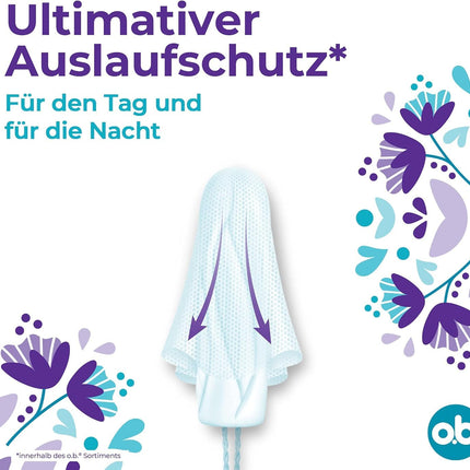 whether ExtraProtect Super + Comfort (36 pieces), tampons for very heavy days, Dynamic Fit technology &amp; extra protective wings for up to 100% leakage protection during your period
