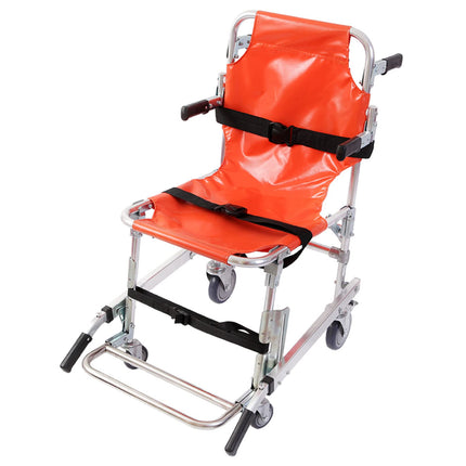 Transport chair, evacuation chair, carrying chair, patient transport, stair chair, hospital chair, lightweight, foldable ambulance firefighter evacuation chair for ambulances with sc