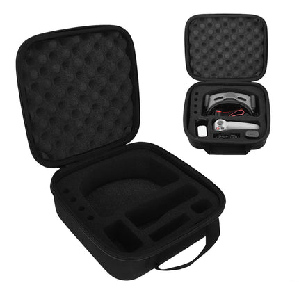 VBESTLIFE Drone Goggles Storage Bag, Storage Bag for Goggles 2 V2 Storage Case Nylon Sponge Handbag Carrying Bag Drone RC Accessories Black