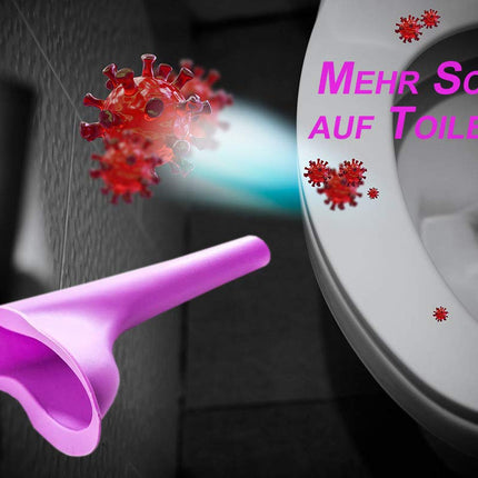 2 Pack Urinella for Women I Female Urinal Silicone I Portable Urinal for Women I Pee Funnel I Reusable Women's Urinal I Outdoor I Camping