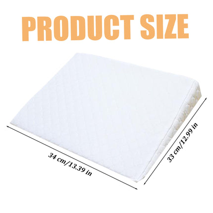 Yeory Wedge Pillow for Bed, Wedge Pillow Headboard for Kids, Neck Support Pillow for Travel