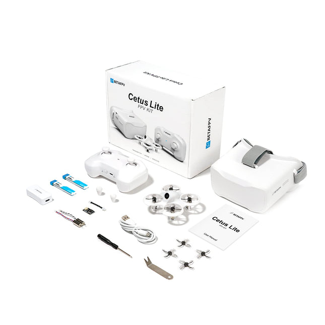 BETAFPV Cetus Lite FPV Drone Kit for Kids, with Altitude Hold Self-Protection, 2 Speed ​​Modes, Simulator Supports Ready-to-Fly Kit for FPV Beginners to Start Indoor Flying