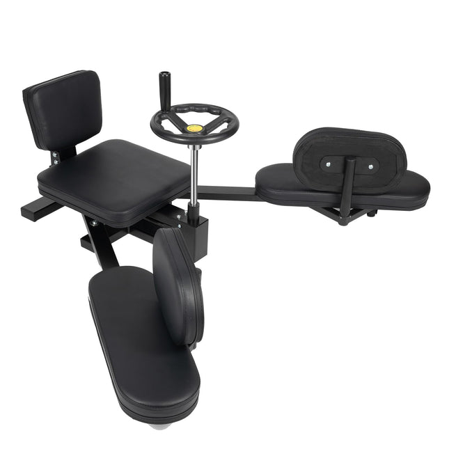 chennnls leg spreader for stretching the adductors up to 180° with rotating crank for mechanical legs, leg stretcher for ballet legs, martial arts and fitness