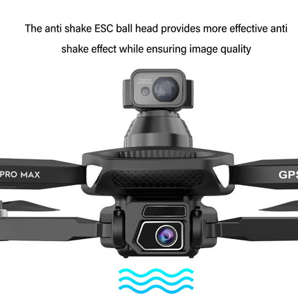 BuyWeek Drone with 4K Camera, L500 Pro MAX GPS Mini Drone 360 ​​Degree Obstacle Avoidance Brushless 4K HD Aerial Photography RC Quadcopter for Beginners