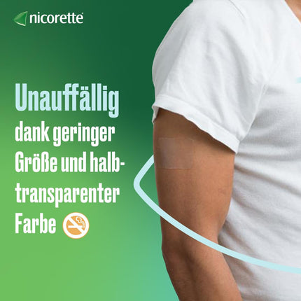 NICORETTE patches with 15 mg nicotine – quit smoking with nicotine patches – for phase 1 or 2 of smoking cessation – 7 pcs.