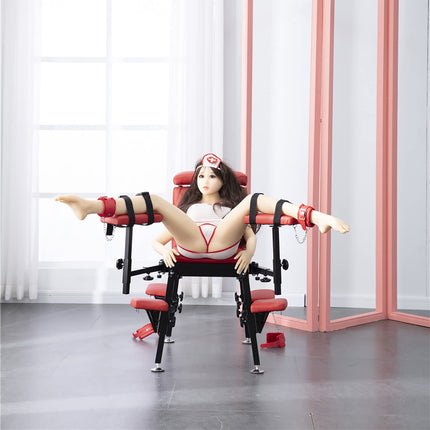 Sex Chair Love Theme Hotel Sofa Chair, Unlock Multi-position Multifunctional Folding Chair Couple Furniture Couple Furniture SM Bed Restraint Frame Sex Chair