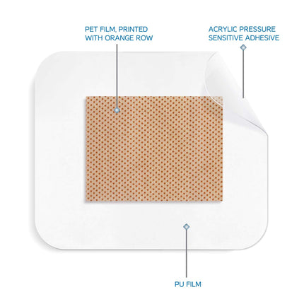 Medrull Waterproof Wound Plasters ULTRA PORE 15 x 9 cm 100% Waterproof Plaster Sterile, Transparent, Strong Hold - Protects against cuts and scratches - Ideal for showering, sports, bathing 25 pieces