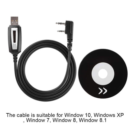 Walkie Talkie programming cable with CD driver for GT 3 UV 82 BF 888s