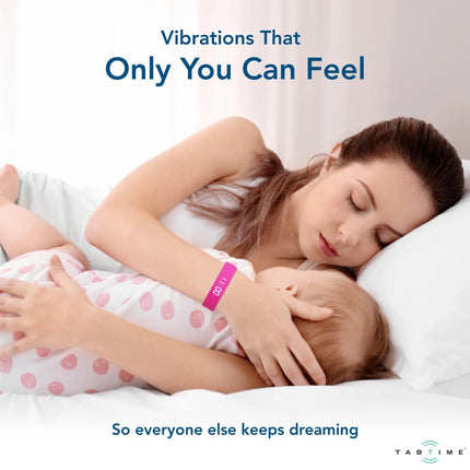 Vibration alarm reminder watch (instructions in German) – up to 10 personal alarms or pill reminders per day (large, black)