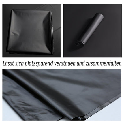 YUZHO Waterproof blanket for sex Love blanket waterproof Erotic bed sheet Latex bedding set BDSM toys hard Sex games Black waterproof blanket Size 78.74in x 82.68in