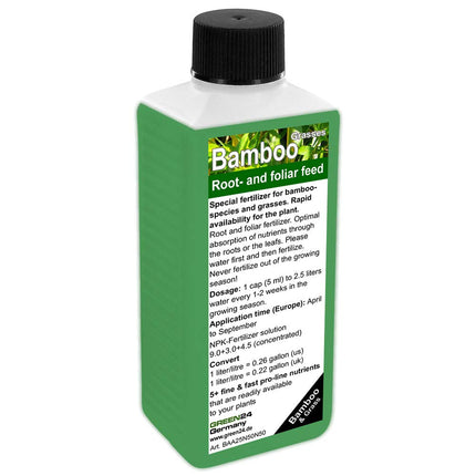 Liquid bamboo fertilizer HIGH-TECH fertilizer for bamboo and grasses
