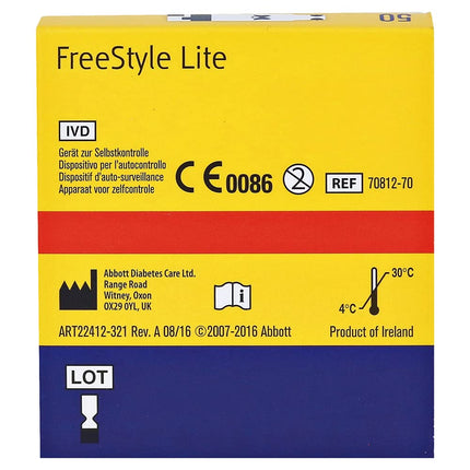 FREESTYLE Lite test strips 50 pcs