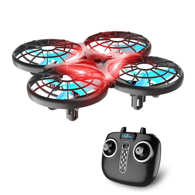 Loolinn | Drone for Kids Gift - Mini Drone, RC Quadcopter with Anti-Collision Technology/Safe for Kids/Easy to Fly/360° Flips/Hand-Controlled Mode/ C0 (Gift for Kids)