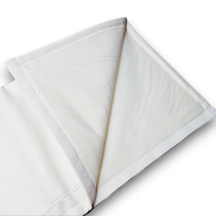1x FabaCare side rail padding with Velcro fastener for nursing bed, padding for side rails, bed privacy screen, bumper protection, high-quality artificial leather with foam, 182 x 75.5 cm