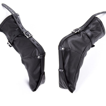 OnundOn Leather Boots Foot Restraint Set Doggy SM Bondage