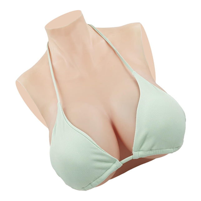 SOULDESIRE Silicone Breasts Crossdresser Breasts Silicone Breasts Artificial Breasts for Crossdresser Transgender Cosplay BG Cup