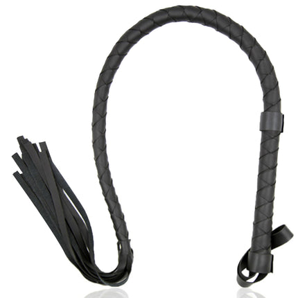 Exotic Whip Whip for Slaves 85cm Faux Leather Sex Whip for Women BDSM Whip Flogger for Sex Sadomaso Sex Toy for Couples Durable ABS Handle Whips Erotic Play FOPS B21-6