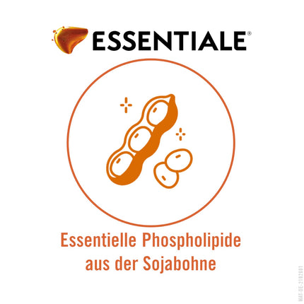 ESSENTIALE® Capsules 300 mg for liver diseases | 90 capsules | herbal medicinal product | for the improvement of symptoms of liver damage caused by poor diet or liver-damaging substances