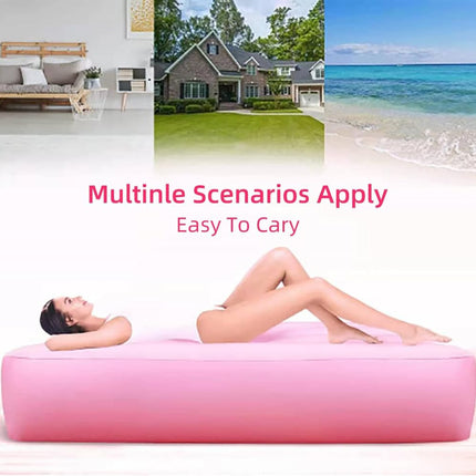 BLAcoh Inflatable BBL Mattress After Surgery, BBL Inflatable Bed With Hole, BBL Bed Pillow After Surgery for Sleeping After Recovery From Buttock Surgery