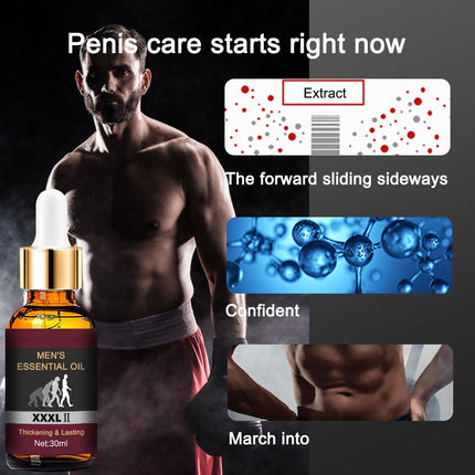 Penis Enlargement Oil, 30 ml XXXL essential oil for men, penis thickening growth increase big cock enlargement for men, men improved erection delay ejaculation (5PC)