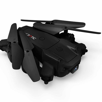 FLYBOTIC Foldable Drone Remote-controlled folding drone 33 cm, foldable with built-in camera, flying toy for children and adults, indoor and outdoor use, ages 14 and up