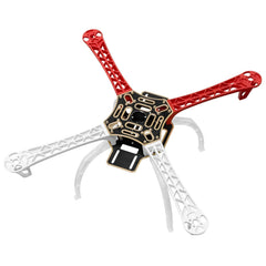 HAWK'S WORK F450 drone frame, 450mm wheelbase quadcopter frame kit with landing skids (pre-soldered)