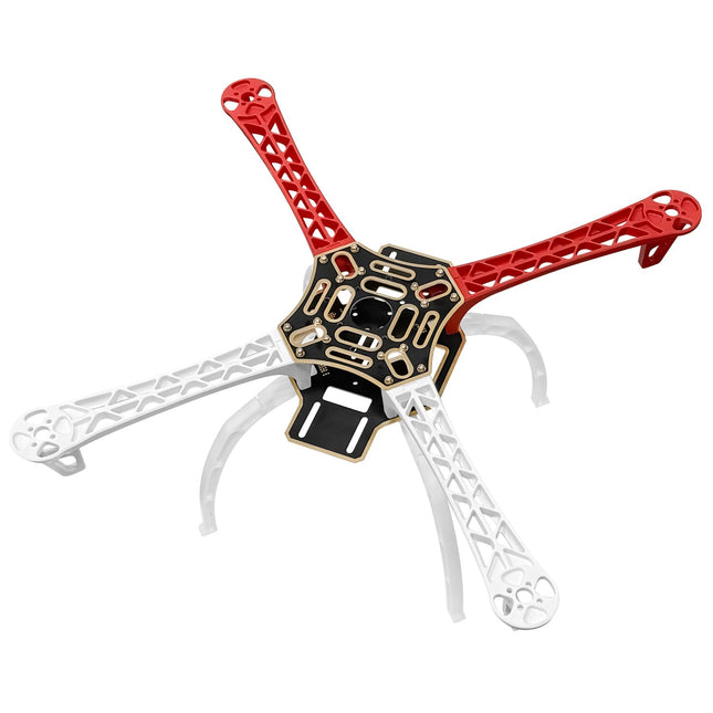 HAWK'S WORK F450 drone frame, 450mm wheelbase quadcopter frame kit with landing skids (pre-soldered)