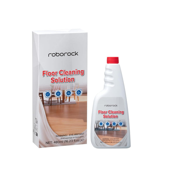 roborock 480ml Original Cleaning Agent for roborock Robot Vacuum Cleaners and Wet and Dry Vacuum Cleaners, Floor Cleaner, No Foaming and Streaking, 1:200 Concentrate