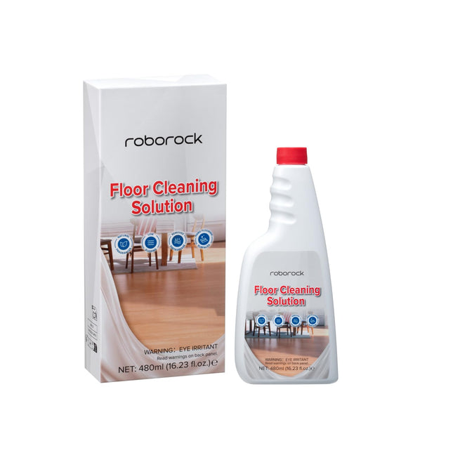 roborock 480ml Original Cleaning Agent for roborock Robot Vacuum Cleaners and Wet and Dry Vacuum Cleaners, Floor Cleaner, No Foaming and Streaking, 1:200 Concentrate