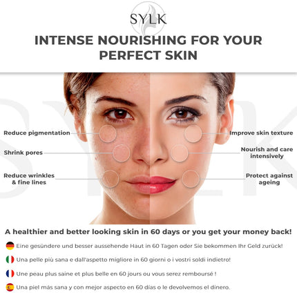 Retinol Facial Serum with Hyaluronic Acid for Microneedling, High Dosage | Test Winner | Wrinkle Removal with Instant Effect | Anti-Aging Facial Serum | Acne Mark &amp; ​​Pigment Spot Remover for the Face | 60 ml
