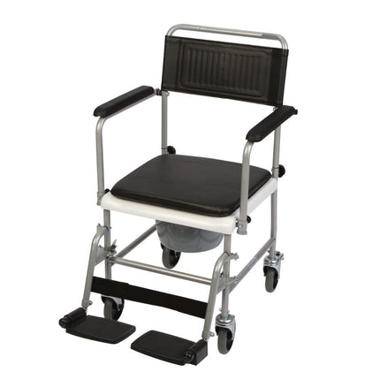 Home &amp; Office mobile toilet chair, powder-coated